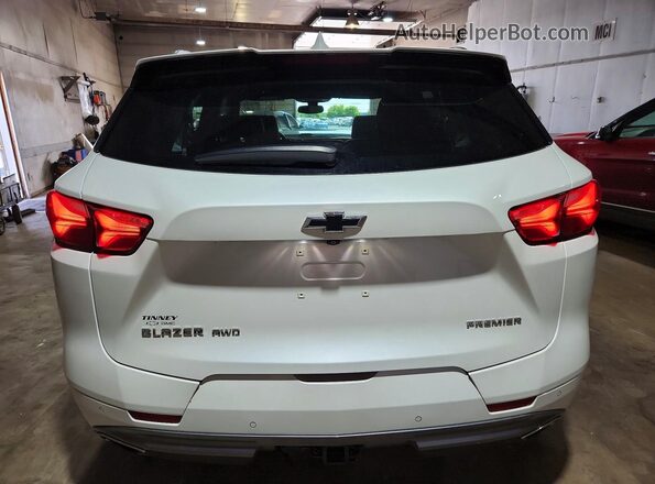 3GNKBLRS6LS550431 2020 CHEVROLET BLAZER White Հետևի տեսք