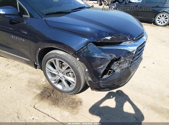 3GNKBLRS7LS569179 2020 CHEVROLET BLAZER Black Widok z przodu