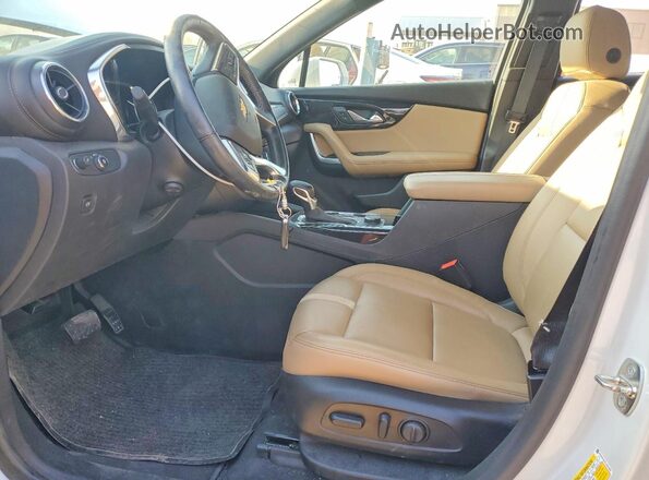 3GNKBLRS7LS594695 2020 CHEVROLET BLAZER Белый Вид салона спереди