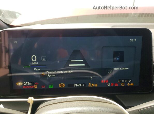 3GPKHURM6SS500804 2025 HONDA PROLOGUE Red Սարքավորումների վահանակի տեսք