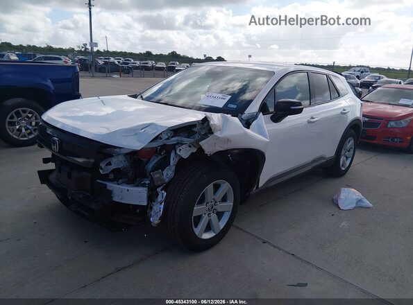 3GPKHVRJ7SS506526 2025 HONDA PROLOGUE White წინა მარცხენა ხედი სამი მეოთხედიდან