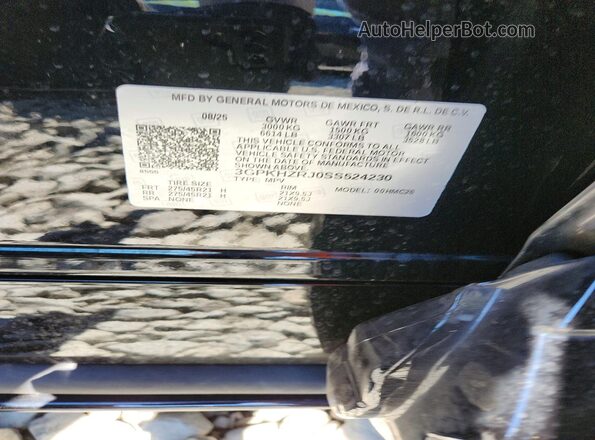 3GPKHZRJ0SS524230 2025 HONDA PROLOGUE Black 