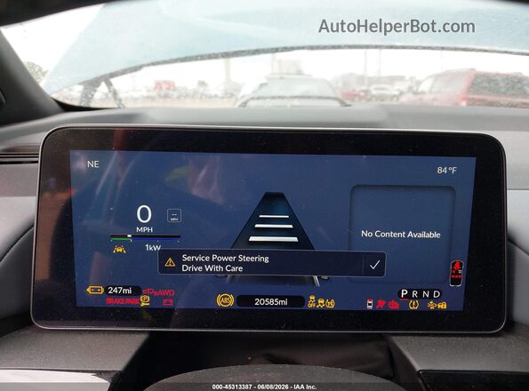 3GPKHZRJ2RS513093 2024 HONDA PROLOGUE Синий Вид задних сидений