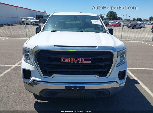 3GTN8AEF1LG218434 2020 GMC SIERRA White Вид щитка приладів