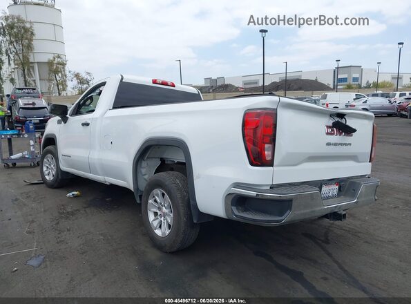 3GTN8AEF1MG378377 2021 GMC SIERRA White უკანა მარცხენა