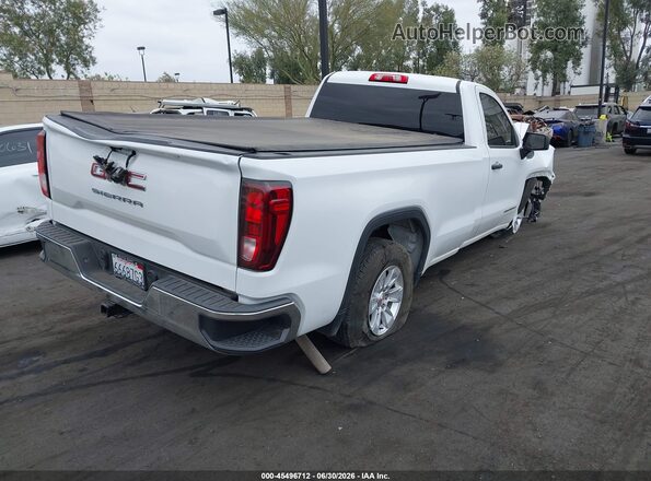 3GTN8AEF1MG378377 2021 GMC SIERRA White უკანა მარჯვენა