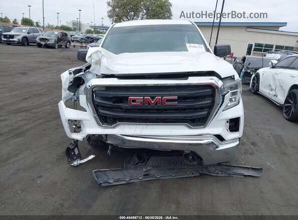 3GTN8AEF1MG378377 2021 GMC SIERRA White ხელსაწყოთა პანელის ხედი