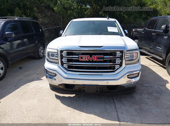 3GTP1NEC0GG255975 2016 GMC SIERRA White Вид щитка приладів