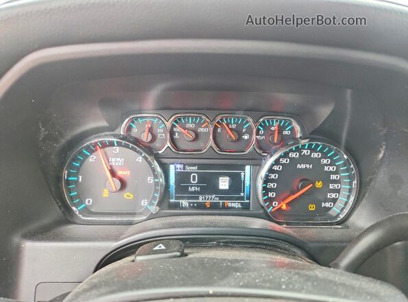 3GTP1NEC0HG259347 2017 GMC SIERRA Black Vista del cuadro de instrumentos