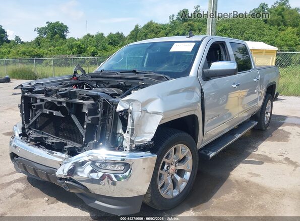 3GTP1NEC0JG401489 2018 GMC SIERRA Silver Front left