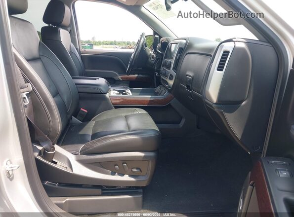 3GTP1NEC0JG401489 2018 GMC SIERRA Silver Front interior view