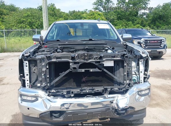 3GTP1NEC0JG401489 2018 GMC SIERRA Silver Rear interior view
