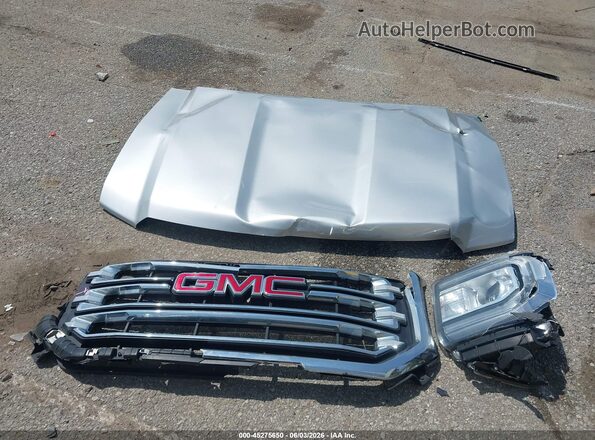 3GTP1NEC0JG401489 2018 GMC SIERRA Silver Instrument cluster view