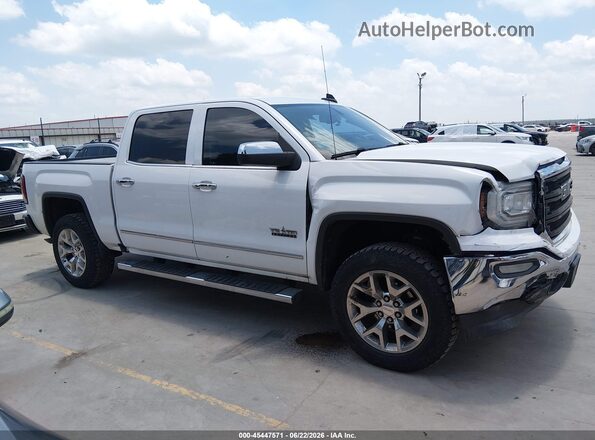 3GTP1NEC2HG273069 2017 GMC SIERRA White უკანა სალონის ხედი