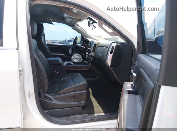 3GTP1NEC2HG273069 2017 GMC SIERRA White წინა სალონის ხედი