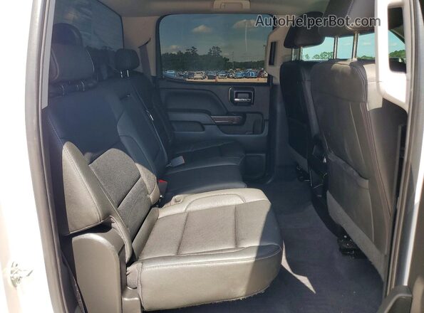3GTP1NEC2JG636959 2018 GMC SIERRA White უკანა სავარძლების ხედი