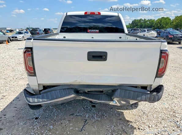 3GTP1NEC2JG636959 2018 GMC SIERRA White უკანა ხედი