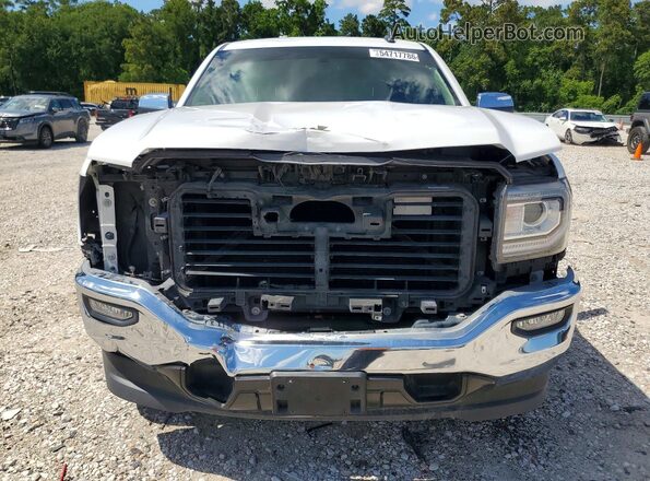 3GTP1NEC2JG636959 2018 GMC SIERRA White წინა ხედი