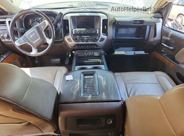 3GTP1NEC3HG488878 2017 GMC SIERRA White Dashboard view
