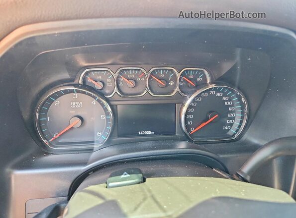3GTP1NEC3HG488878 2017 GMC SIERRA White Instrument cluster view