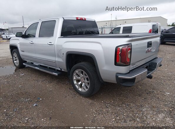 3GTP1NEC4JG612291 2018 GMC SIERRA Silver Trasero izquierdo