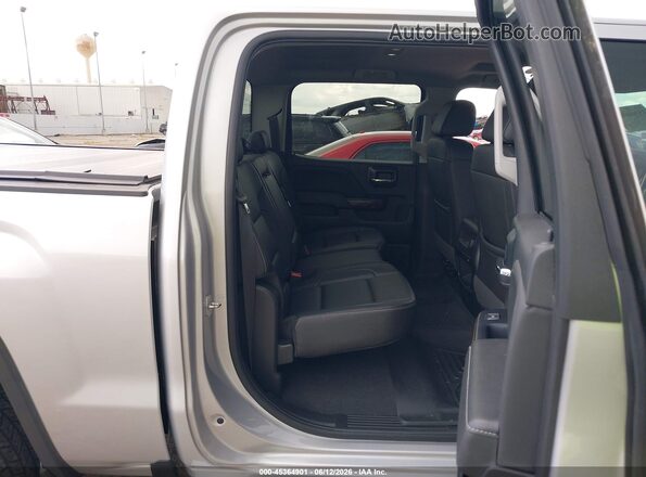 3GTP1NEC4JG612291 2018 GMC SIERRA Silver Vista de la etiqueta del VIN
