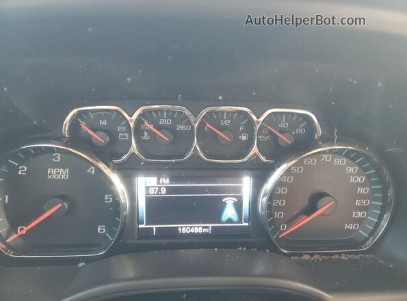 3GTP1NEC5HG376857 2017 GMC SIERRA Silver ხელსაწყოთა პანელის ხედი