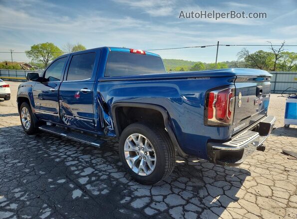 3GTP1NEC5JG155605 2018 GMC SIERRA Blue Tył lewy