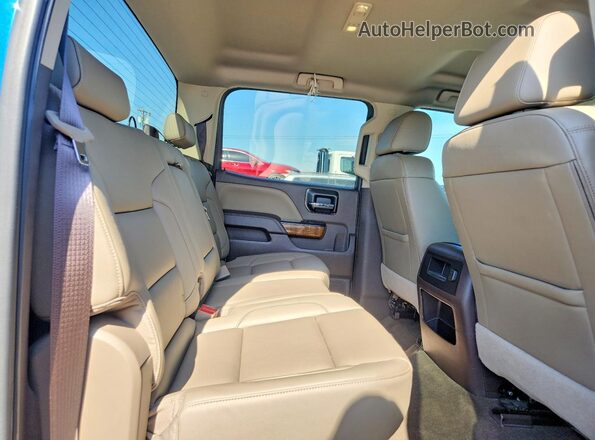 3GTP1NEC5JG155605 2018 GMC SIERRA Blue Widok tylnych siedzeń