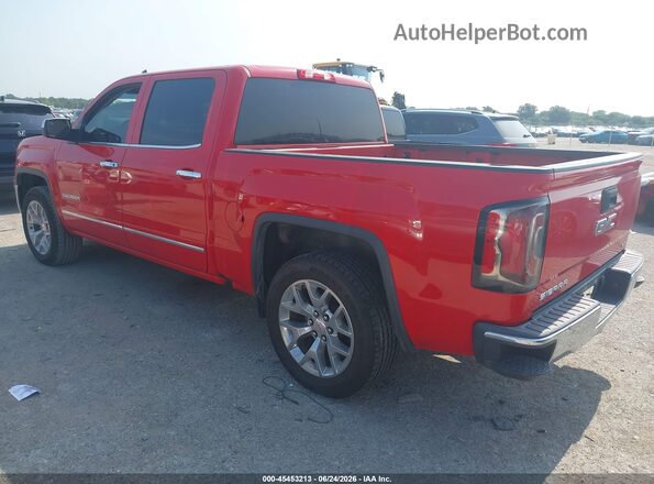 3GTP1NEC5JG387105 2018 GMC SIERRA Красный Задняя левая четверть