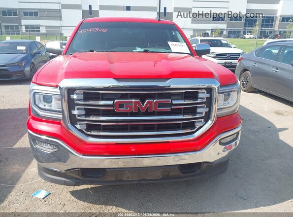 3GTP1NEC5JG387105 2018 GMC SIERRA Красный Вид щитка приборов