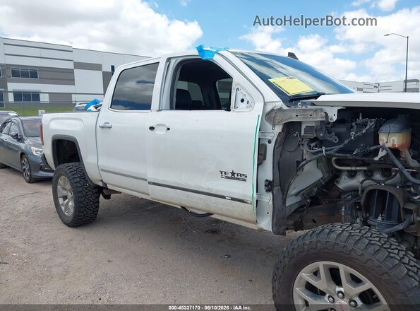 3GTP1NEC7JG559442 2018 GMC SIERRA White უკანა სალონის ხედი