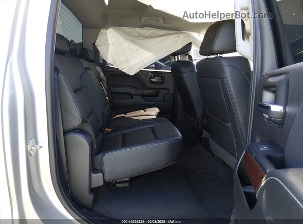 3GTP1NECXJG604924 2018 GMC SIERRA Silver Widok naklejki z numerem VIN