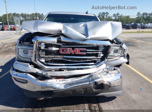3GTP1NECXJG604924 2018 GMC SIERRA Silver Widok zestawu wskaźników
