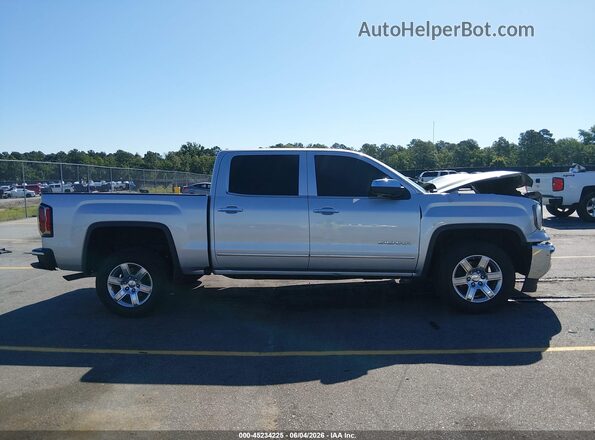 3GTP1NECXJG604924 2018 GMC SIERRA Silver Widok wnętrza z tyłu