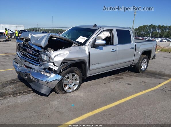 3GTP1NECXJG604924 2018 GMC SIERRA Silver Przód lewy