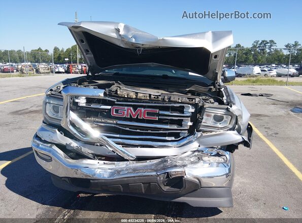 3GTP1NECXJG604924 2018 GMC SIERRA Silver Widok z przodu