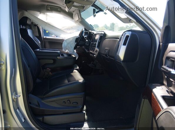 3GTP1NECXJG604924 2018 GMC SIERRA Silver Widok wnętrza z przodu