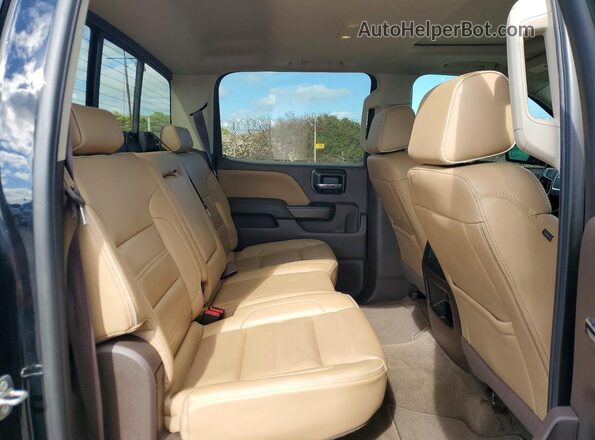 3GTP1PEC1JG175457 2018 GMC SIERRA Black უკანა სავარძლების ხედი