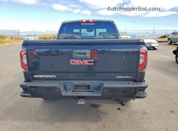 3GTP1PEC1JG175457 2018 GMC SIERRA Black უკანა ხედი
