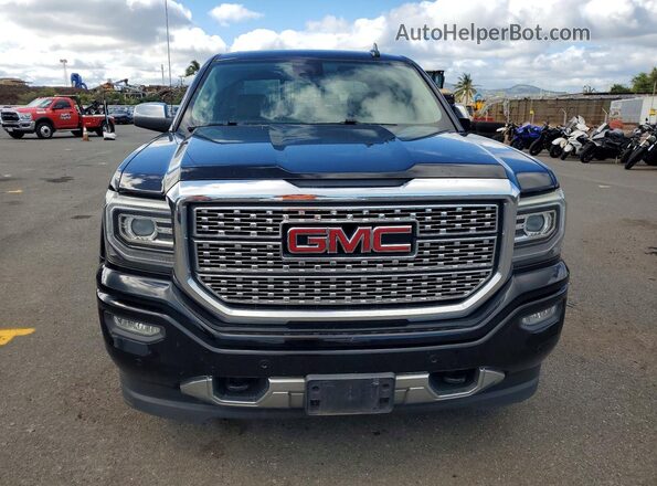 3GTP1PEC1JG175457 2018 GMC SIERRA Black წინა ხედი