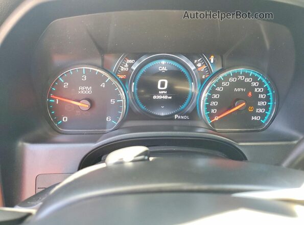 3GTP1PEC8HG489925 2017 GMC SIERRA Silver ხელსაწყოთა პანელის ხედი