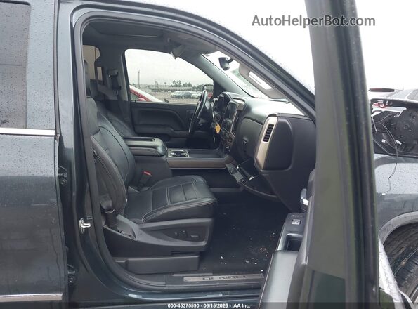 3GTP1PEJ7JG434449 2018 GMC SIERRA Black წინა სალონის ხედი