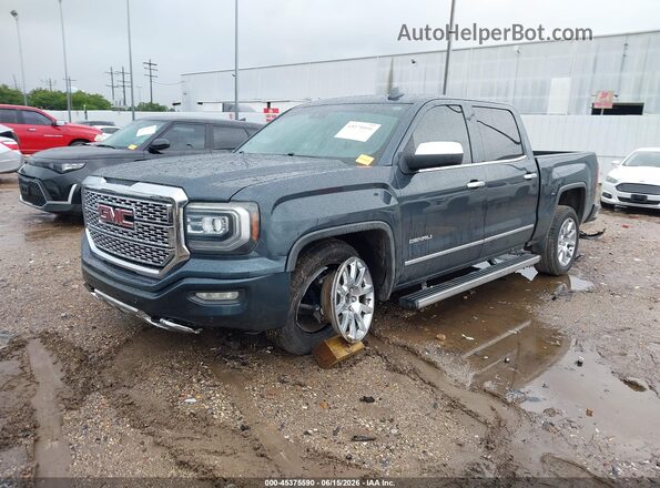 3GTP1PEJ7JG434449 2018 GMC SIERRA Black წინა მარცხენა ხედი სამი მეოთხედიდან