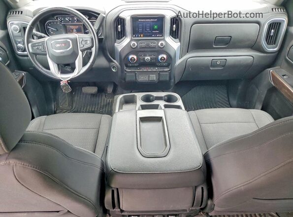 3GTP8BEK1MG363258 2021 GMC SIERRA Black Առջևի վահանակի տեսք
