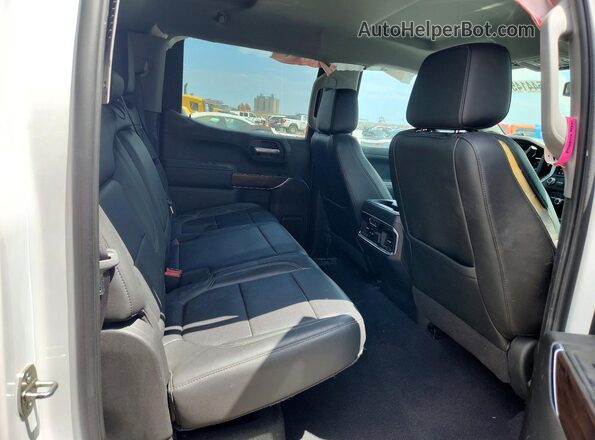 3GTP8DED2LG264430 2020 GMC SIERRA White Հետևի նստատեղերի տեսք