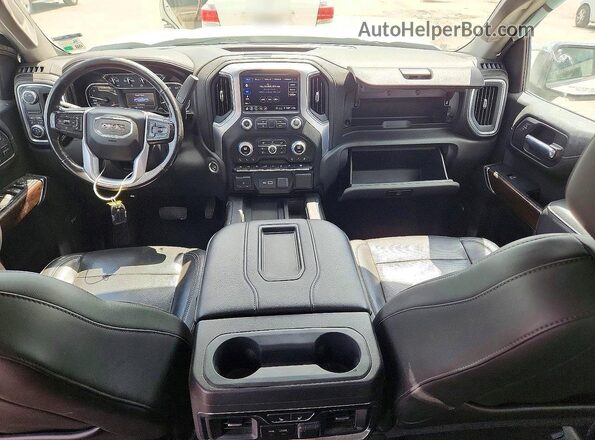 3GTP8DED2LG264430 2020 GMC SIERRA White Առջևի վահանակի տեսք