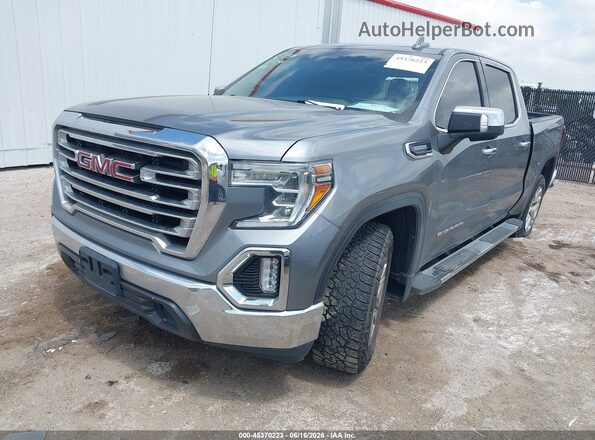 3GTP8DED7LG449038 2020 GMC SIERRA Gray Առջևի ձախ երեք քառորդ տեսարան
