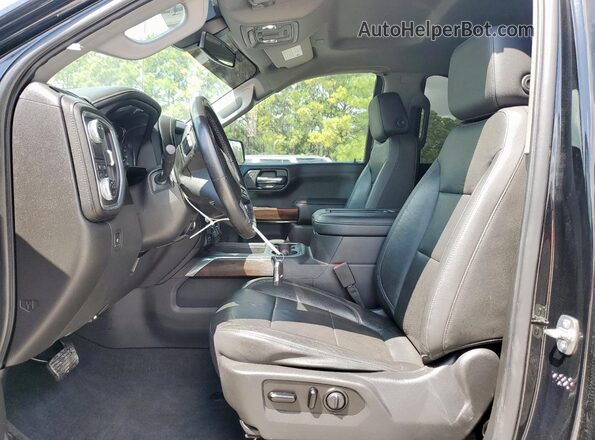 3GTP8DED9LG141756 2020 GMC SIERRA Black Вид салону спереду