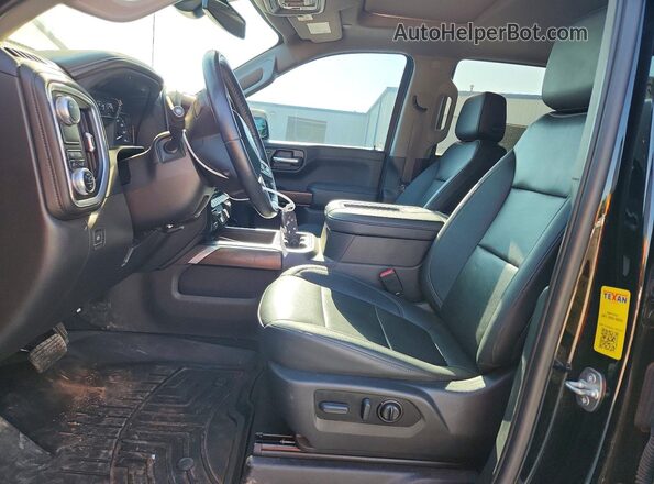 3GTP8DEDXNG144619 2022 GMC SIERRA Черный Вид салона спереди